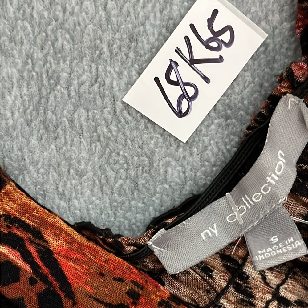 Ny Collection Boho Maxi Dress Small Sundress Summ… - image 3